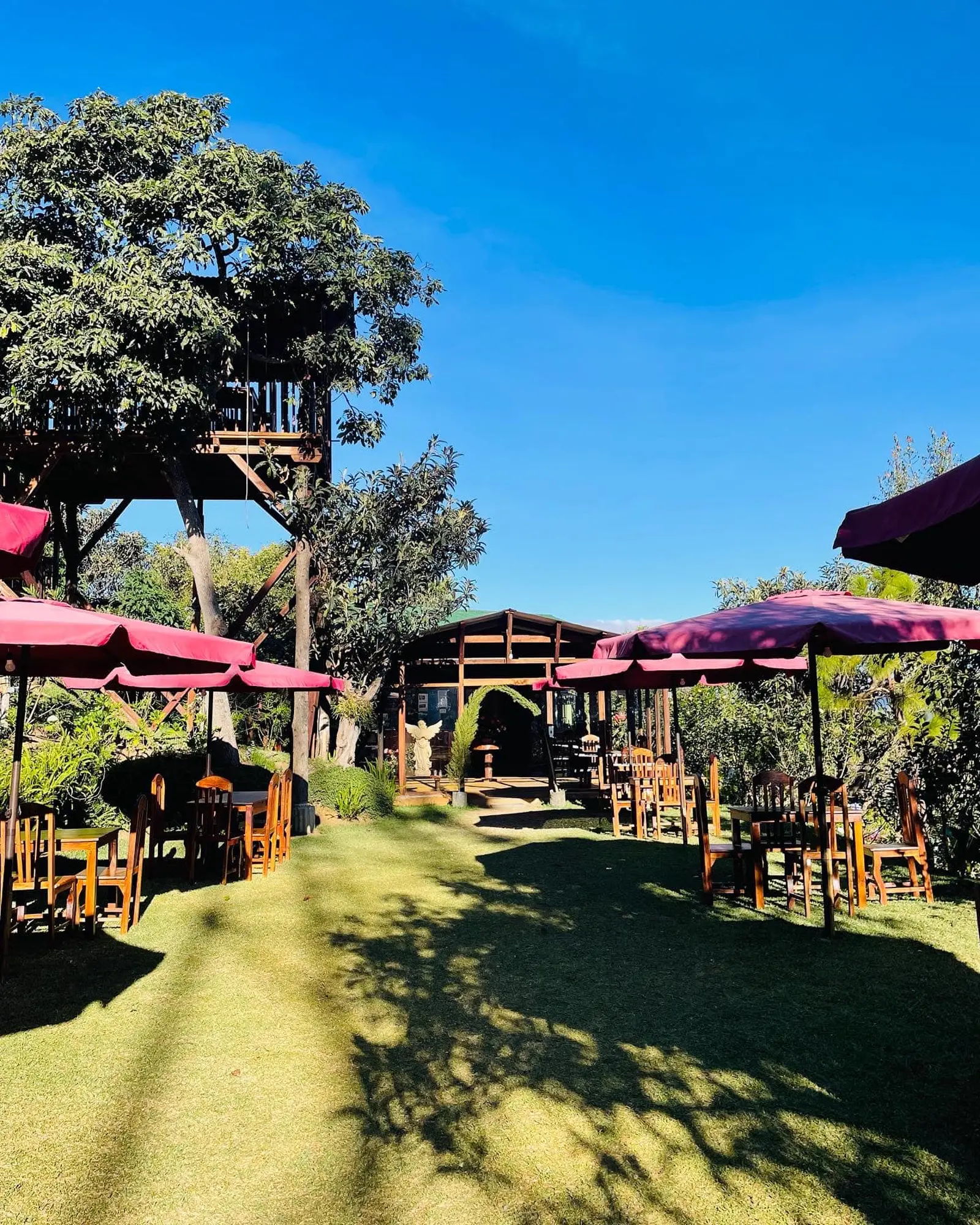 Antigua Mágica restaurante jardín y espacio natural 5